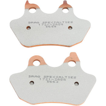 DRAG SPECIALTIES Premium Sintered Metal Brake Pads - Rear - Softail