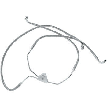 DRAG SPECIALTIES Brake Line - Front - FLH '96-'07