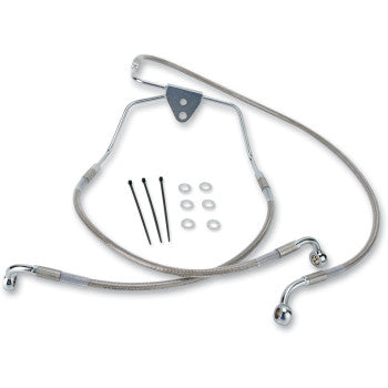 DRAG SPECIALTIES Brake Line - Front - FLH '96-'07