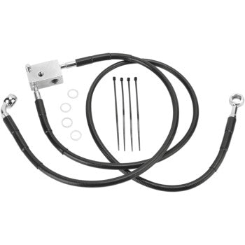 DRAG SPECIALTIES Brake Line - Rear - FL/FX '00-'03