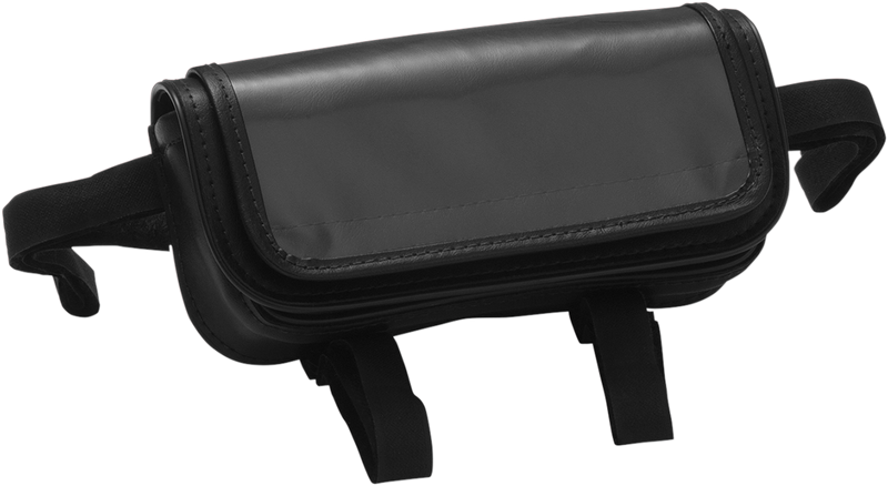 SHOW CHROME Universal Handlebar Pouch - Black