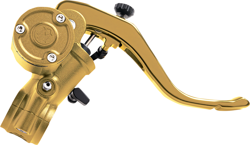 PERFORMANCE MACHINE (PM) Brake Master Cylinder - Radial - 9/16" - Gold Ops - '84-'20