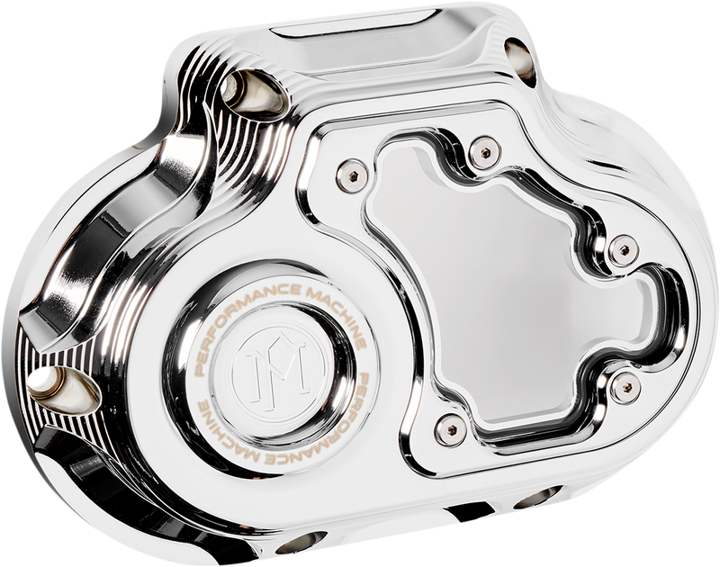 PERFORMANCE MACHINE (PM) Transmission Cover - Chrome - M8 Softail