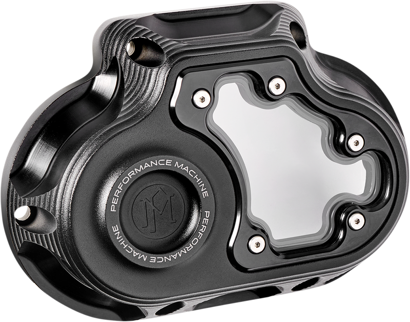 PERFORMANCE MACHINE (PM) Transmission Cover - Black Ops* - M8 Softail