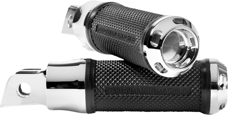 PERFORMANCE MACHINE (PM) Apex Footpegs - M8 - Chrome - '18-'20 SOFTAIL