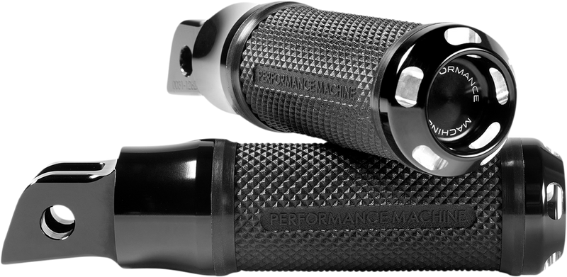 PERFORMANCE MACHINE (PM) Apex Footpegs - M8 - Black - '18-'20 SOFTAIL