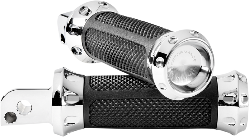 PERFORMANCE MACHINE (PM) Over Drive Footpeg - M8 - Passenger - Chrome - '18-'20 SOFTAIL