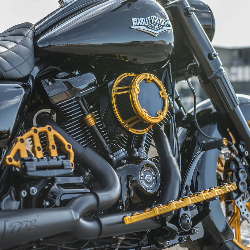 ARLEN NESS Method Clear Series Air Cleaner - Gold Anodized