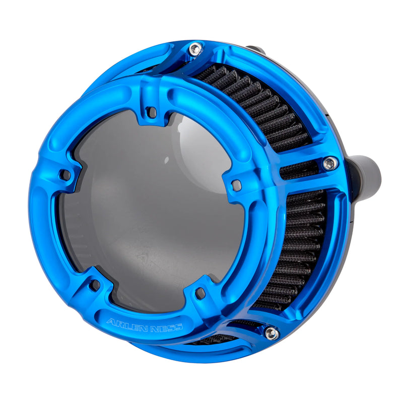 ARLEN NESS Method Clear Series Air Cleaner - Blue Anodized