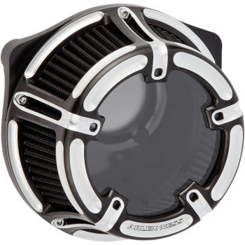 ARLEN NESS Method Clear Series Air Cleaner - Black Anodized / Machine