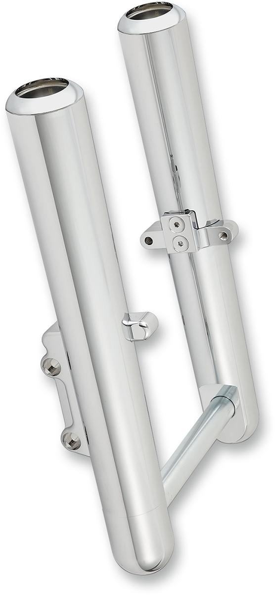 ARLEN NESS Custom Single-Disc Hot Legs Fork Legs - Chrome - Smooth - '08-'13 FLH/FLT
