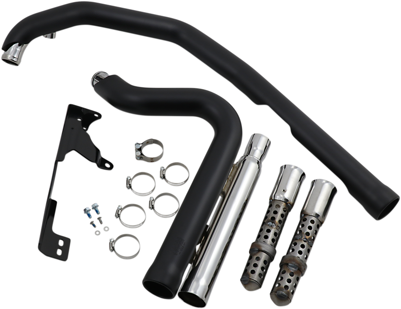 COBRA 909 Speedster Short Exhaust System - Black