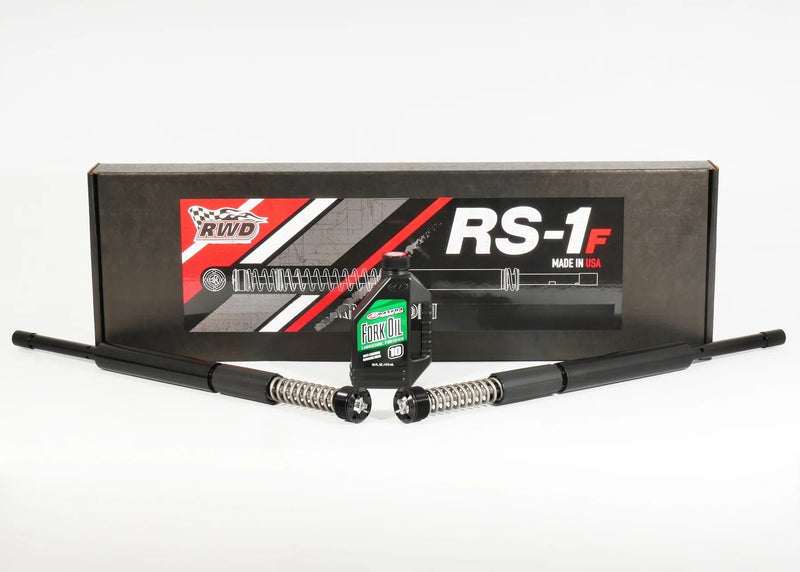 RWD RS-1F Touring +2" Fork Cartridge Kit W/ Extended Tubes 2014 - 2026 Harley Davidson Touring