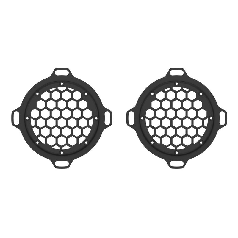 Advanblack HEX Speaker Grills For 2013down Electric Glide / Street Glide Inner Fairing