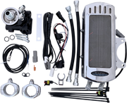 ULTRACOOL Side Mount Oil Cooler Kit - Indian '14-'25 - Chrome