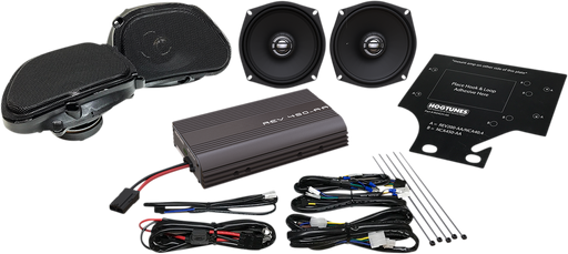 HOGTUNES 200W Amp/Speaker Kit - RG REV 450 RGU KIT-AA