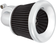 ARLEN NESS Velocity 90 Degree Air Cleaner Kit - FL '08-'17 - Chrome