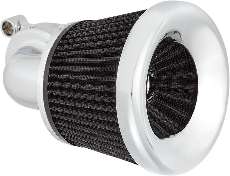 ARLEN NESS Velocity 90 Degree Air Cleaner Kit - FL '08-'17 - Chrome