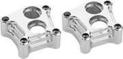 ARLEN NESS Lifter Block Covers - 10 Gauge - Twin Cam - Chrome