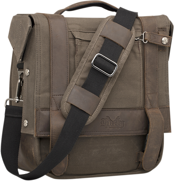 BURLY BRAND Detachable Saddlebag - Dark Oak