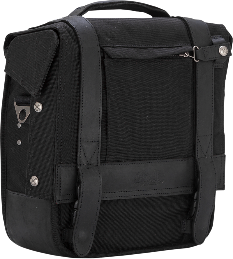 BURLY BRAND Detachable Saddlebag - Black