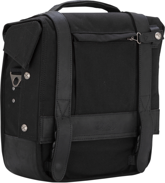 BURLY BRAND Detachable Saddlebag - Black