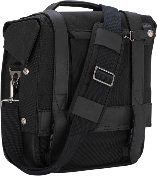 BURLY BRAND Detachable Saddlebag - Black