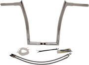 FAT BAGGERS INC. 1-1/4" EZ Install Pointed Top Handlebar Kit - 16" - Chrome 909316