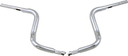 FAT BAGGERS INC. 1-1/2" EZ Install Rounded Top Handlebar - 12" - Chrome 803012