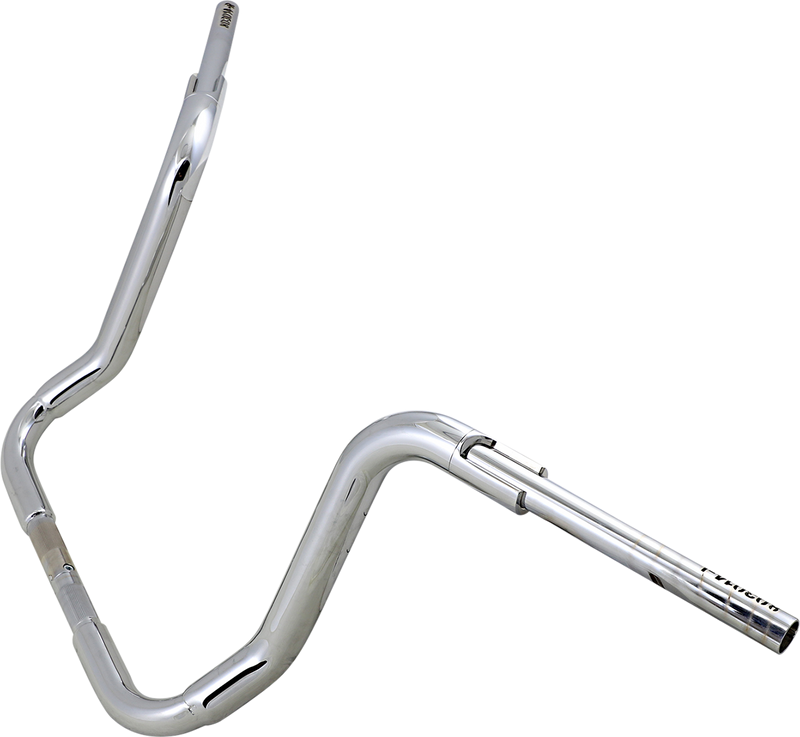 FAT BAGGERS INC. 1-1/2" EZ Install Rounded Top Handlebar - 14" - Chrome 803014