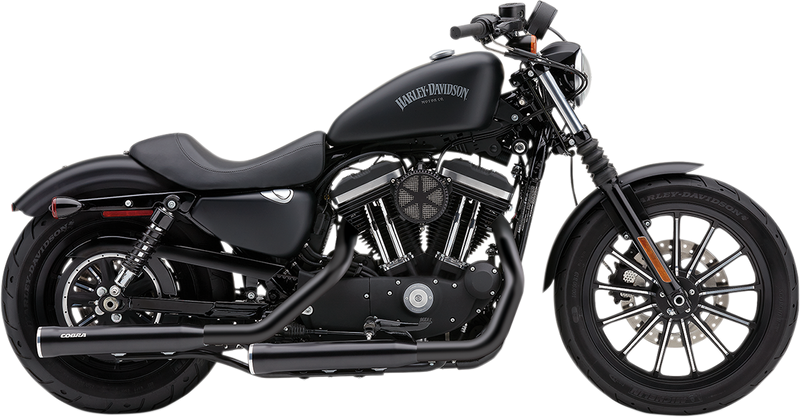 COBRA 3" RPT Mufflers for XL - Black