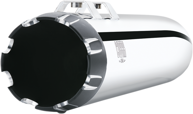 COBRA 4" Mufflers for FL - Chrome