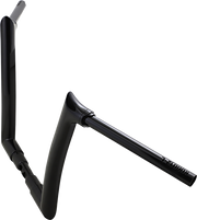 FAT BAGGERS INC. 1-1/2" EZ Install Pointed Top Handlebar - 12" - Black 806012-B