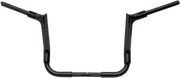 FAT BAGGERS INC. 1-1/2" EZ Install Pointed Top Handlebar - 12" - Black 805012-B