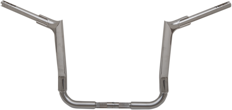 FAT BAGGERS INC. 1-1/2" EZ Install Pointed Top Handlebar - 14" - Chrome 805014