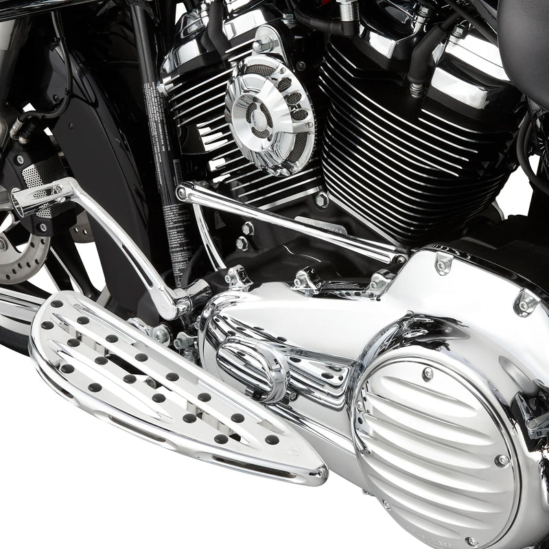 ARLEN NESS Round Shift Rod - Deep Cut - Chrome