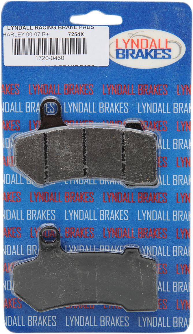 LYNDALL RACING BRAKES LLC X-Treme Brake Pads - 2006-2021 Harley-Davidson TOURING, VROD MODELS