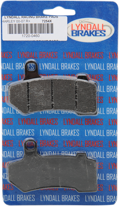 LYNDALL RACING BRAKES LLC X-Treme Brake Pads - 2006-2021 Harley-Davidson TOURING, VROD MODELS