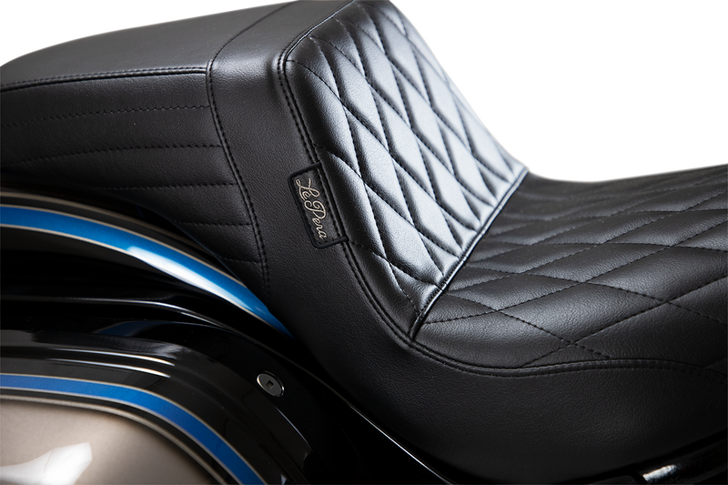 LE PERA Kickflip Seat - Diamond - Black - Softail '18-'23