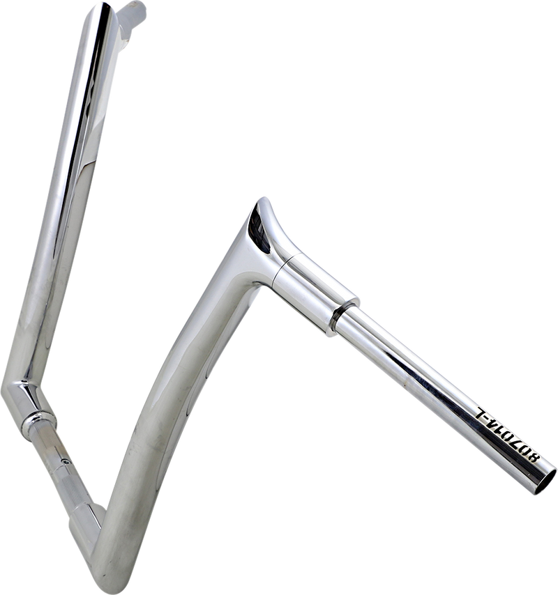 FAT BAGGERS INC. 1-1/2" EZ Install Pointed Top Handlebar - 14" - Chrome 807014