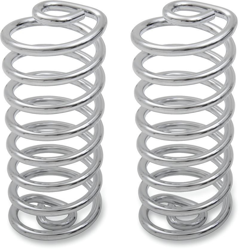 DRAG SPECIALTIES Solo Seat Spring Set - Chrome - 5"