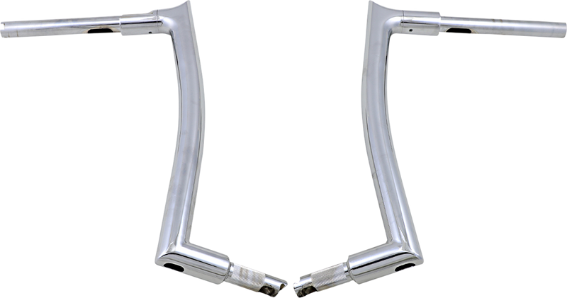 FAT BAGGERS INC. 1-1/2" EZ Install Pointed Top Handlebar - 16" - Chrome 807016