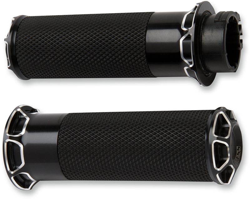 ARLEN NESS Beveled Grips - Cable - Black