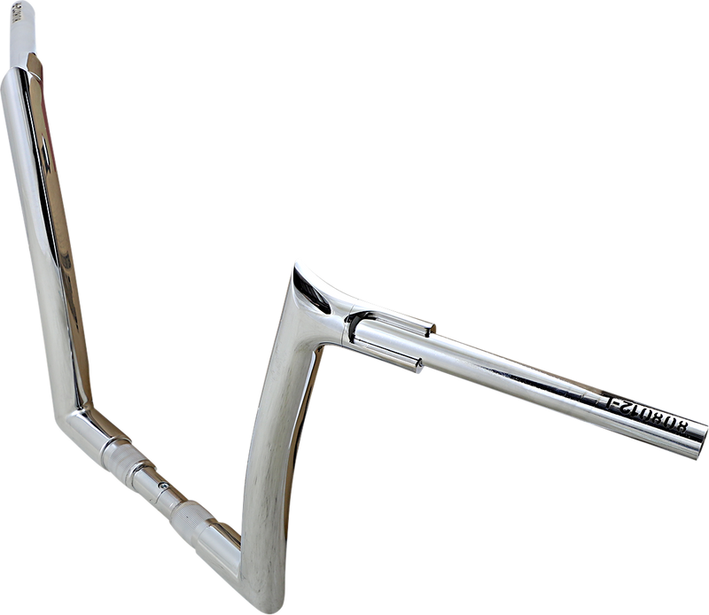 FAT BAGGERS INC. 1-1/2" EZ Install Pointed Top Handlebar - 12" - Chrome 808012
