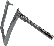 FAT BAGGERS INC. 1-1/2" EZ Install Pointed Top Handlebar - 12" - Chrome 808012