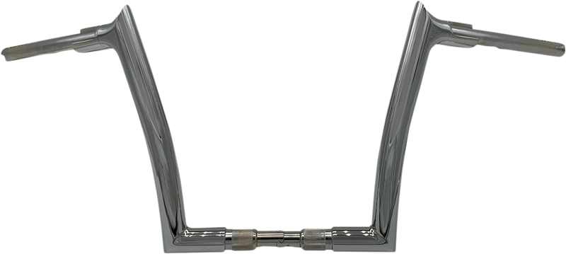 FAT BAGGERS INC. 1-1/2" EZ Install Pointed Top Handlebar - 12" - Chrome 808012