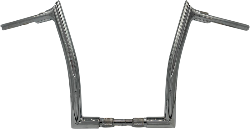 FAT BAGGERS INC. 1-1/2" EZ Install Pointed Top Handlebar - 14" - Chrome 808014