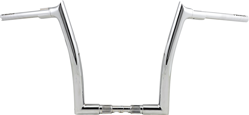 FAT BAGGERS INC. 1-1/2" EZ Install Pointed Top Handlebar - 14" - Chrome 808014