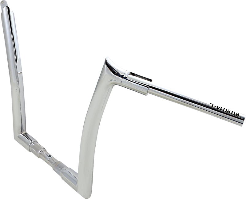 FAT BAGGERS INC. 1-1/2" EZ Install Pointed Top Handlebar - 14" - Chrome 808014