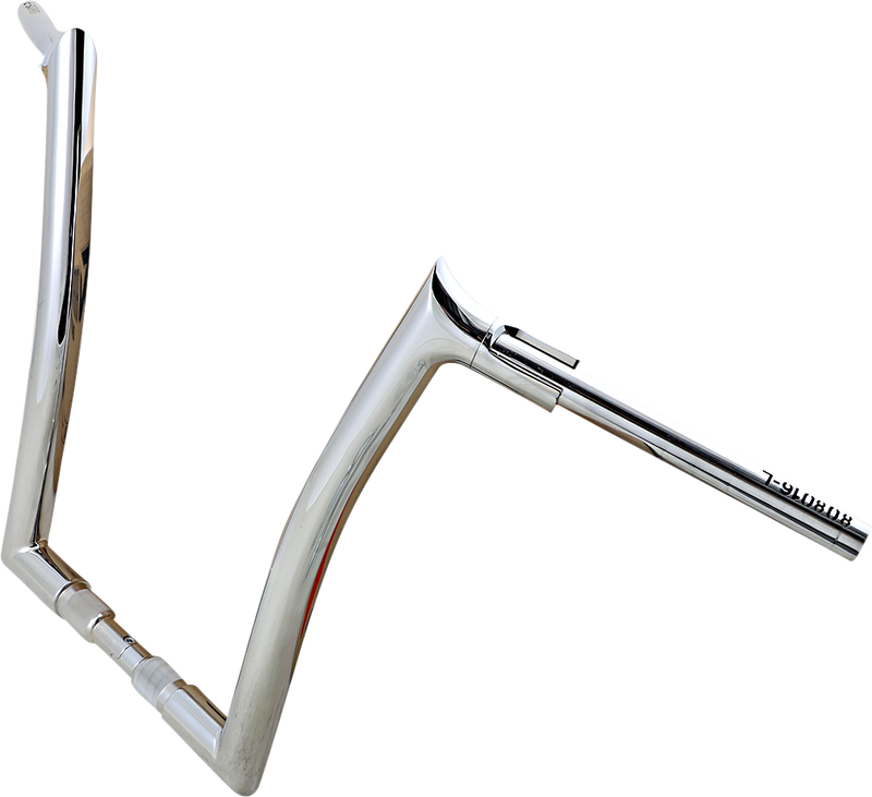 FAT BAGGERS INC. 1-1/2" EZ Install Pointed Top Handlebar - 16" - Chrome 808016